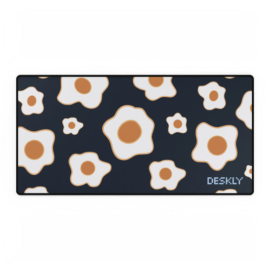 Egg Floral Desk Mat