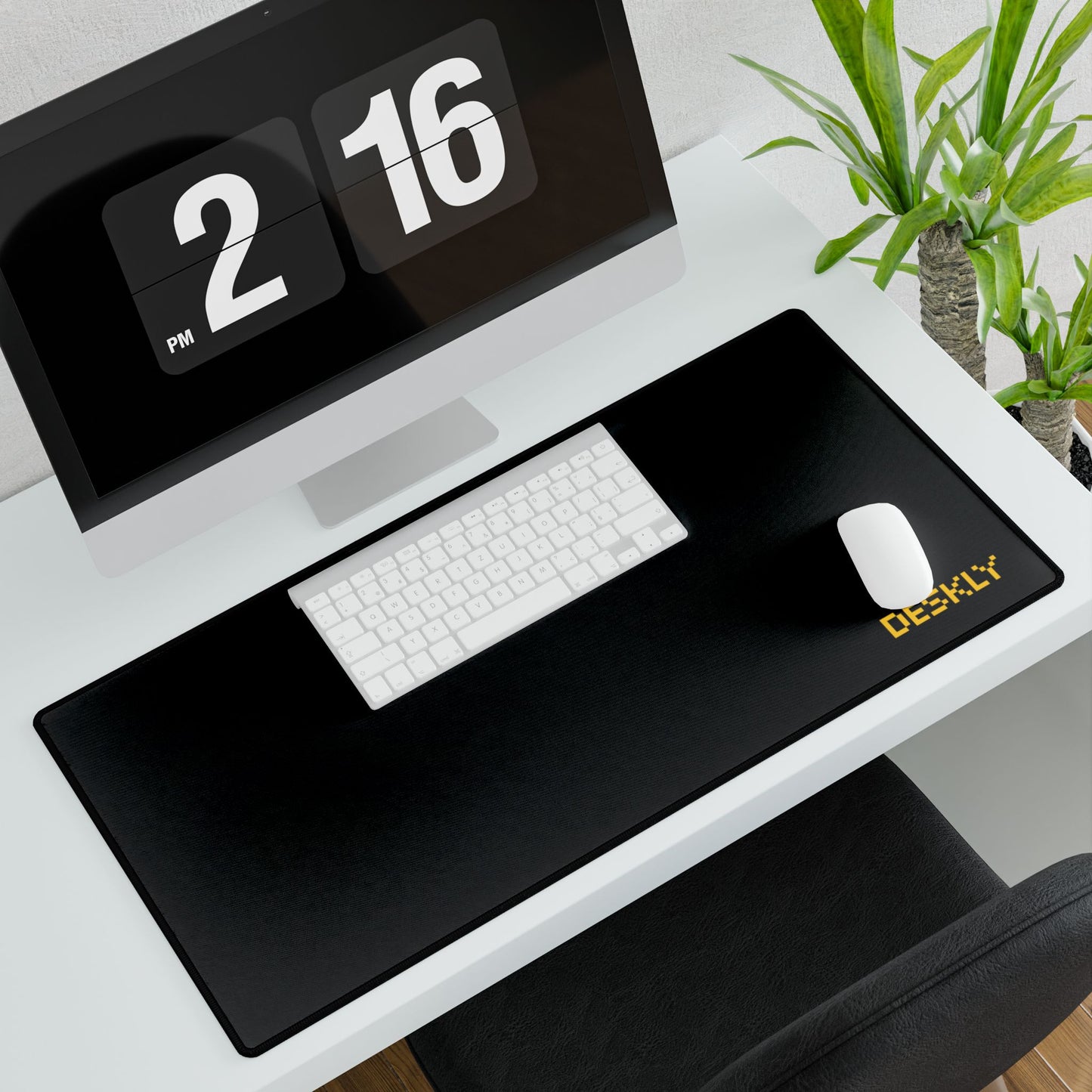 Black Desk Mat