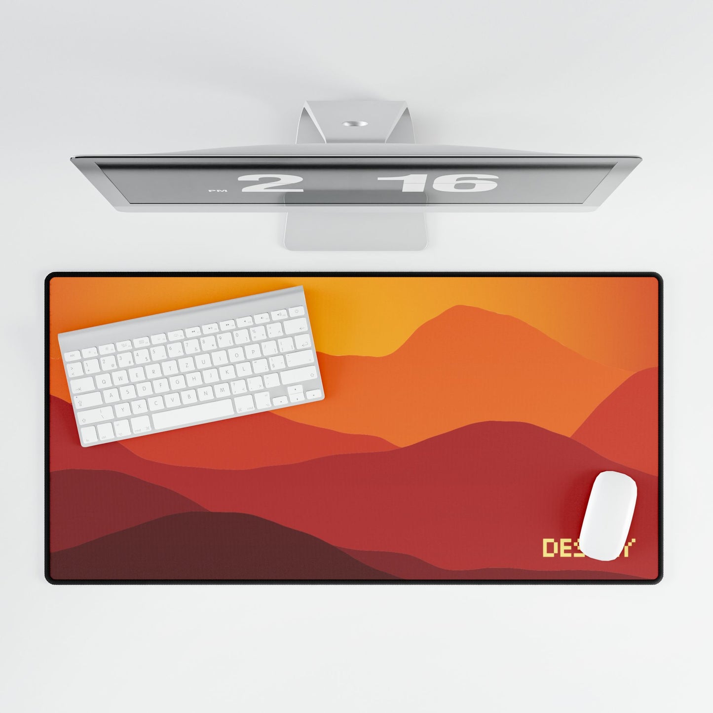 Orange Hills Desk Mat
