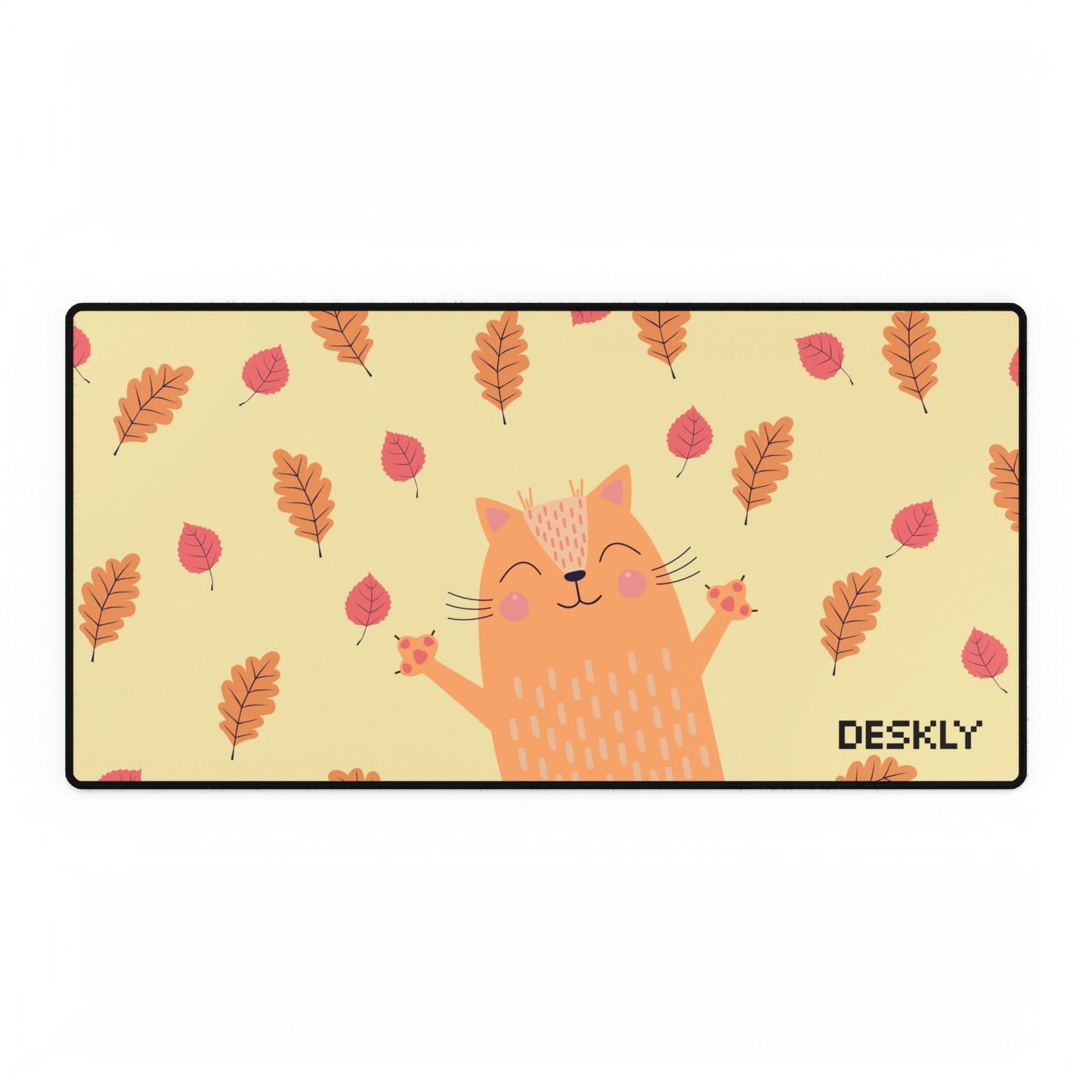 Happy Cat Desk Mat