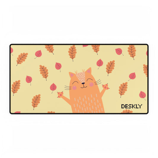 Happy Cat Desk Mat