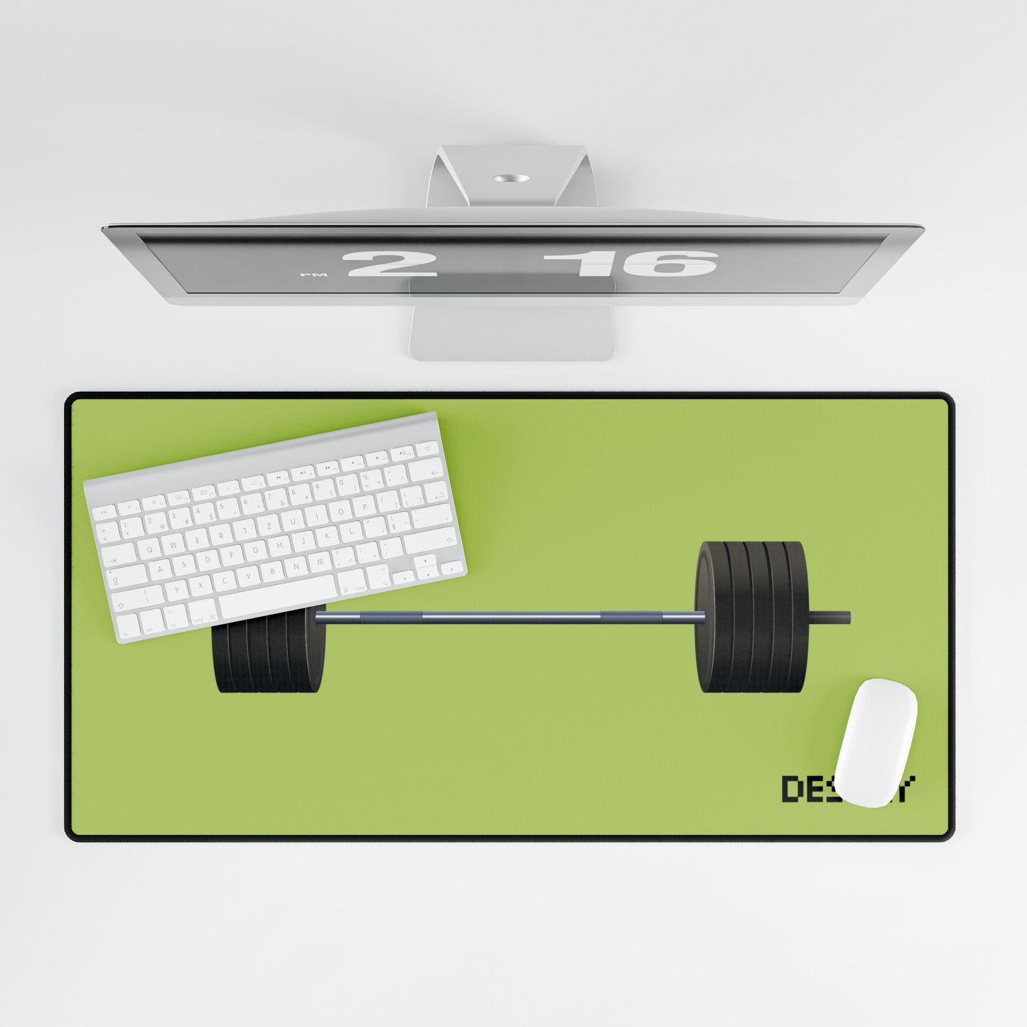 Barbell Desk Mat