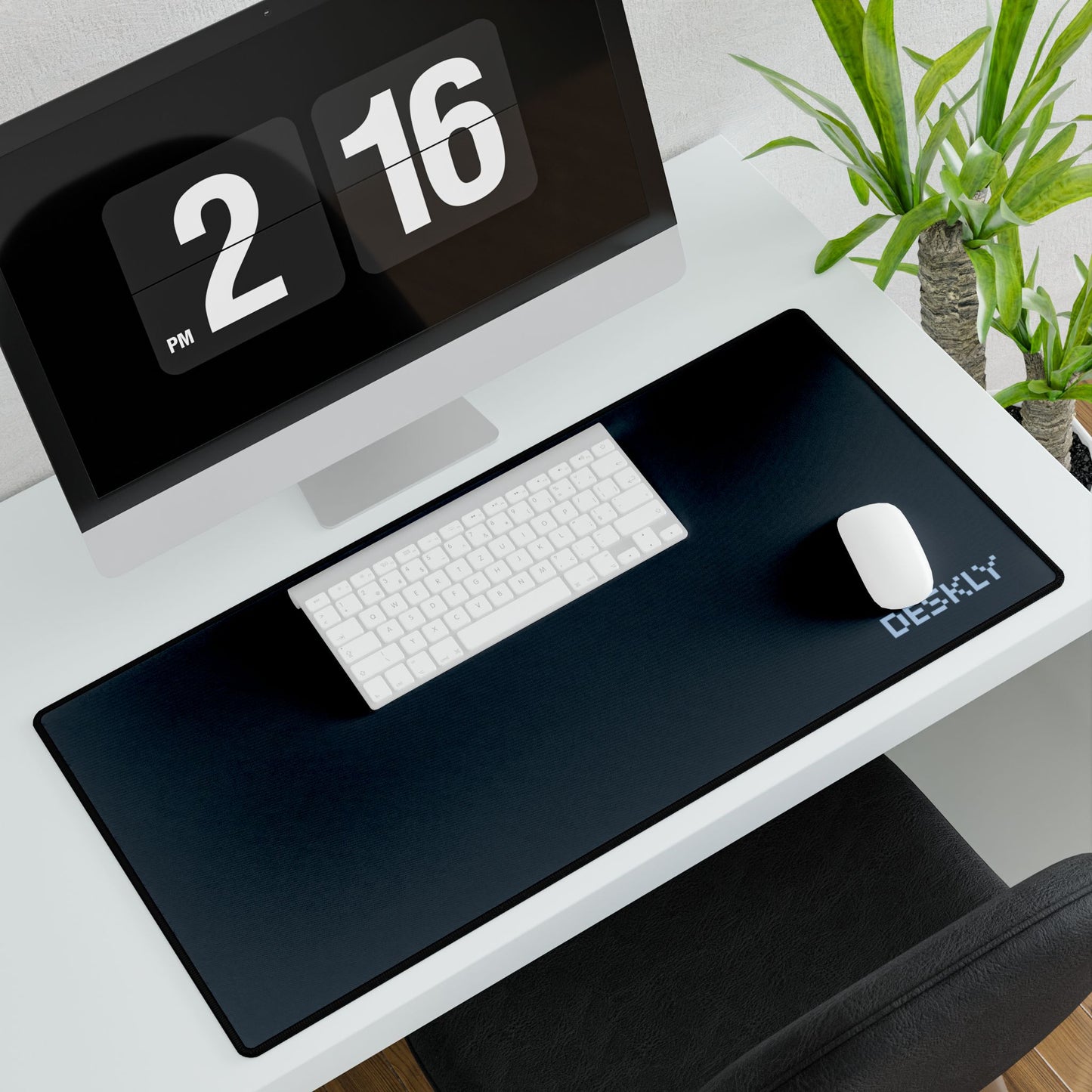 Blue Desk Mat
