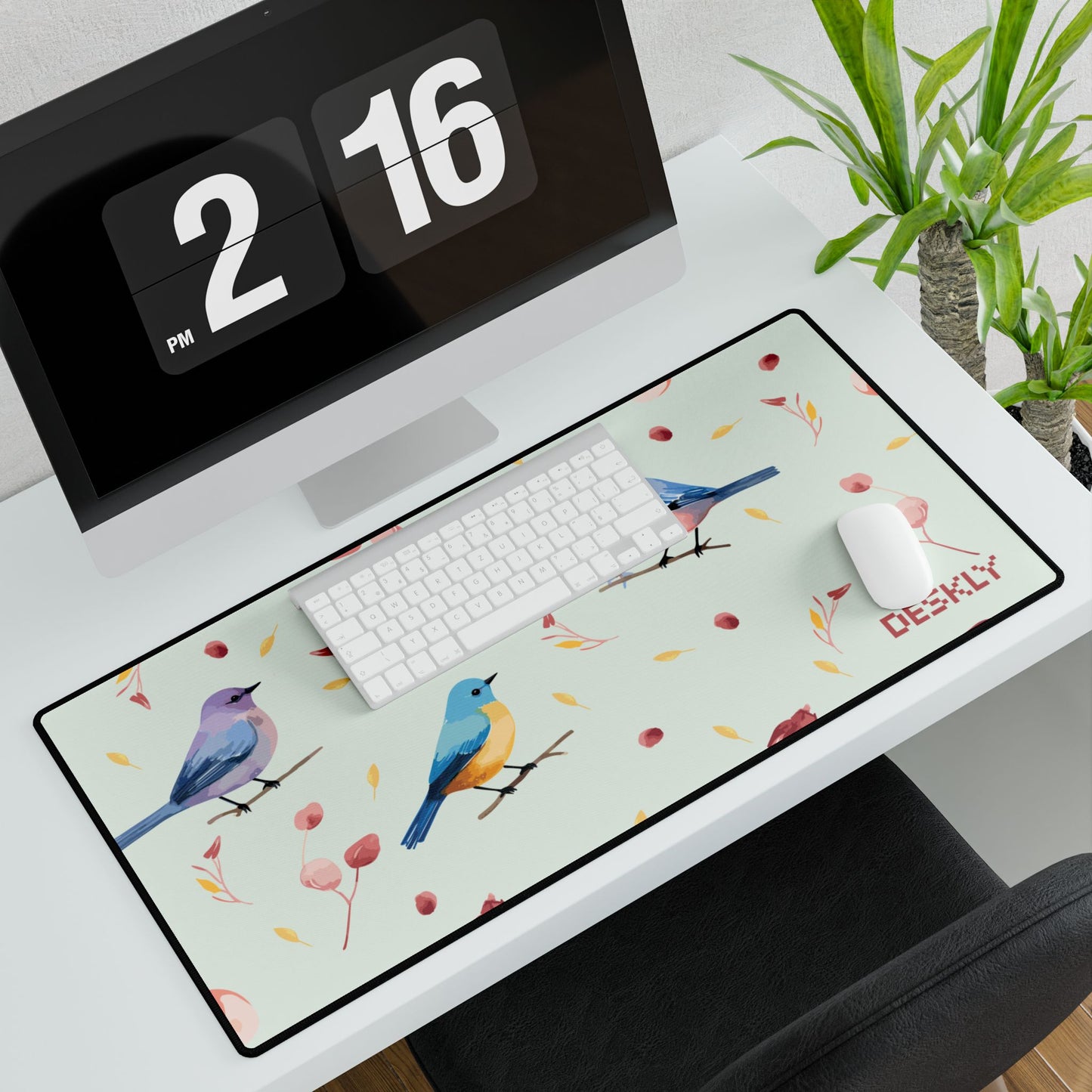 3 Birds Desk Mat