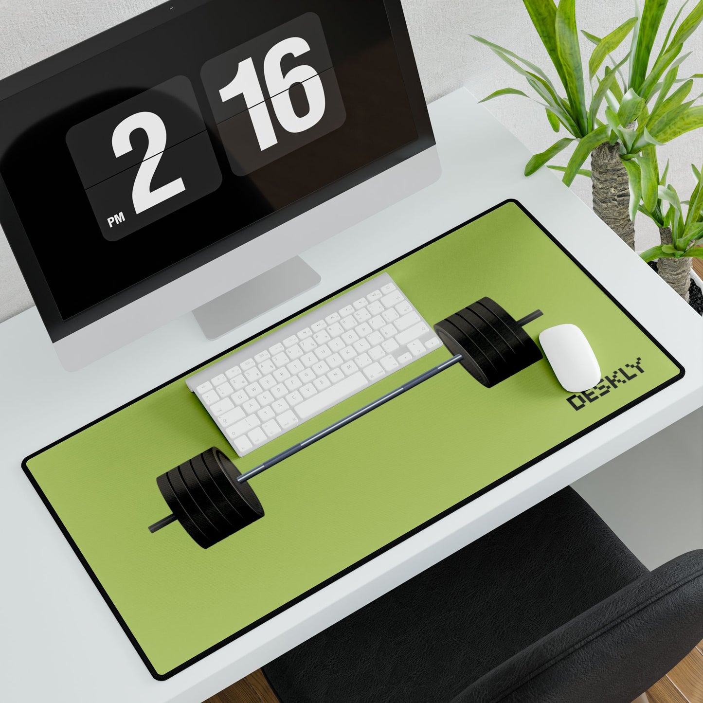 Barbell Desk Mat