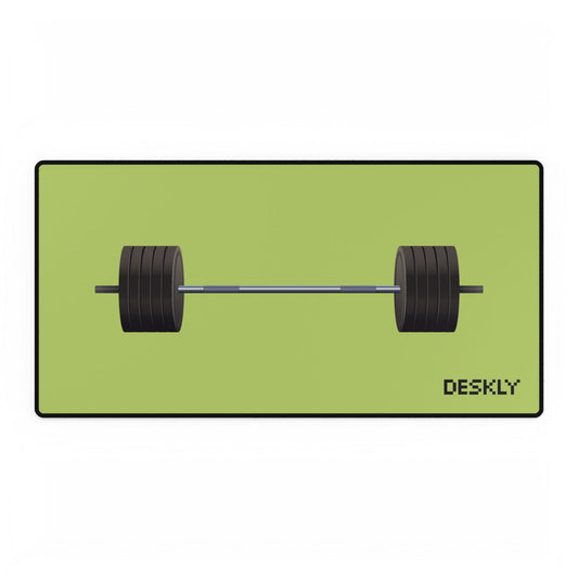 Barbell Desk Mat