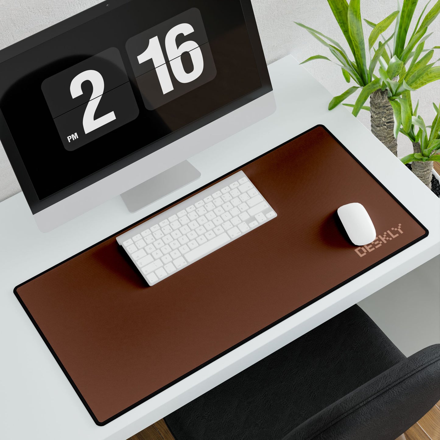 Brown Desk Mat