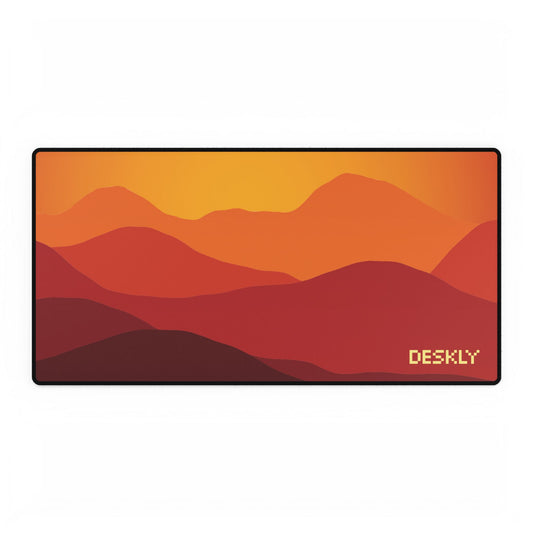 Orange Hills Desk Mat