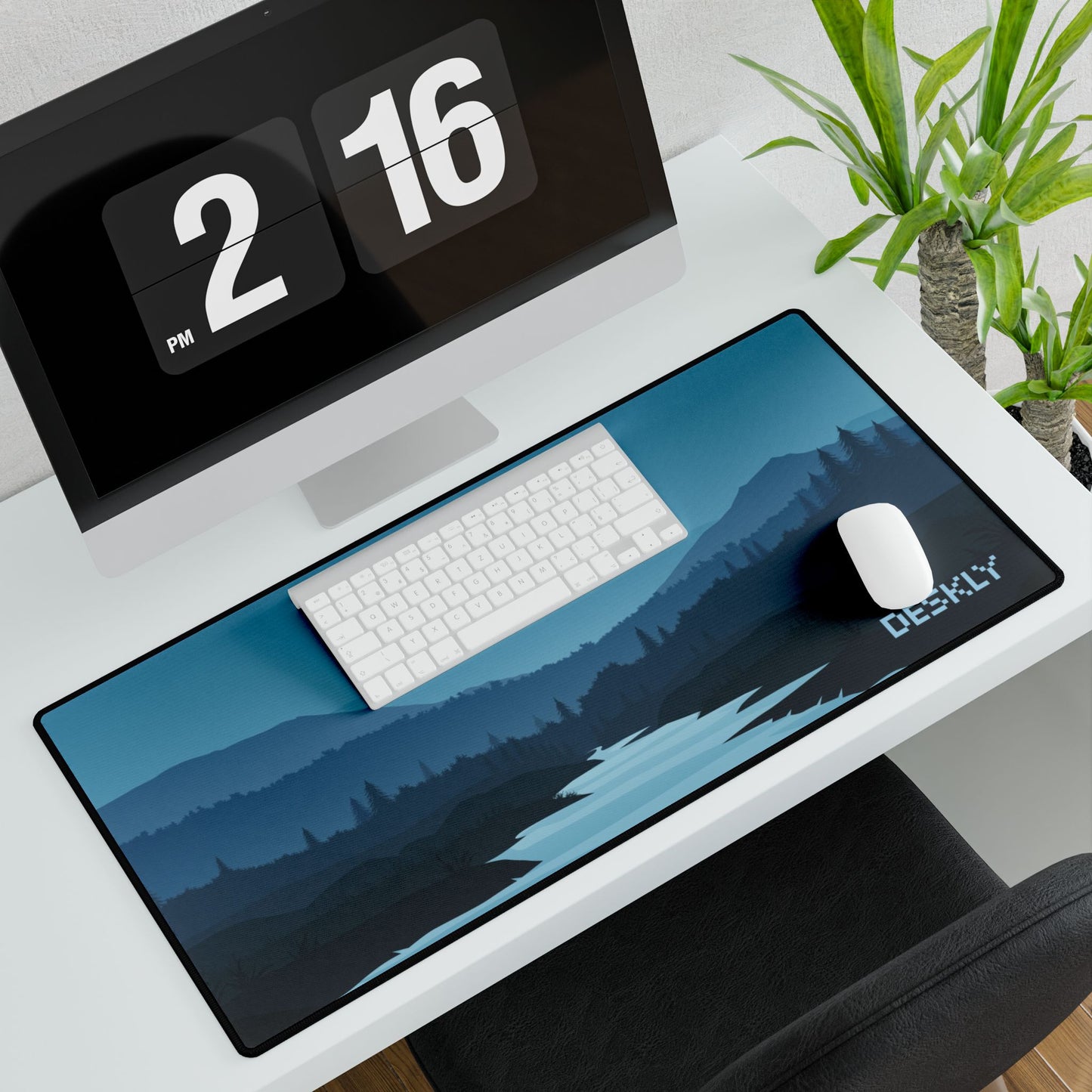 Blue Lake Desk Mat