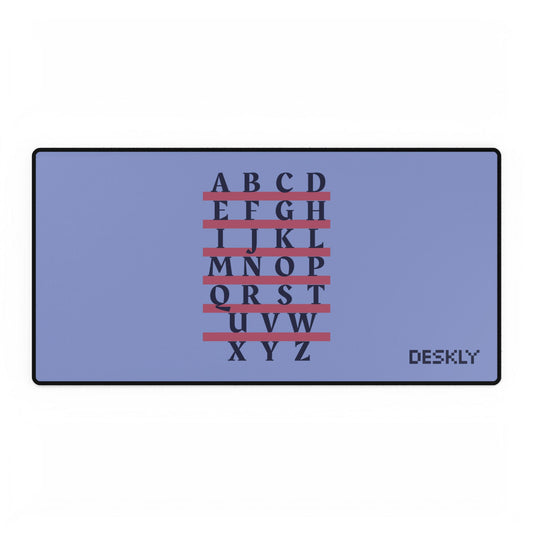 Alphabet Desk Mat