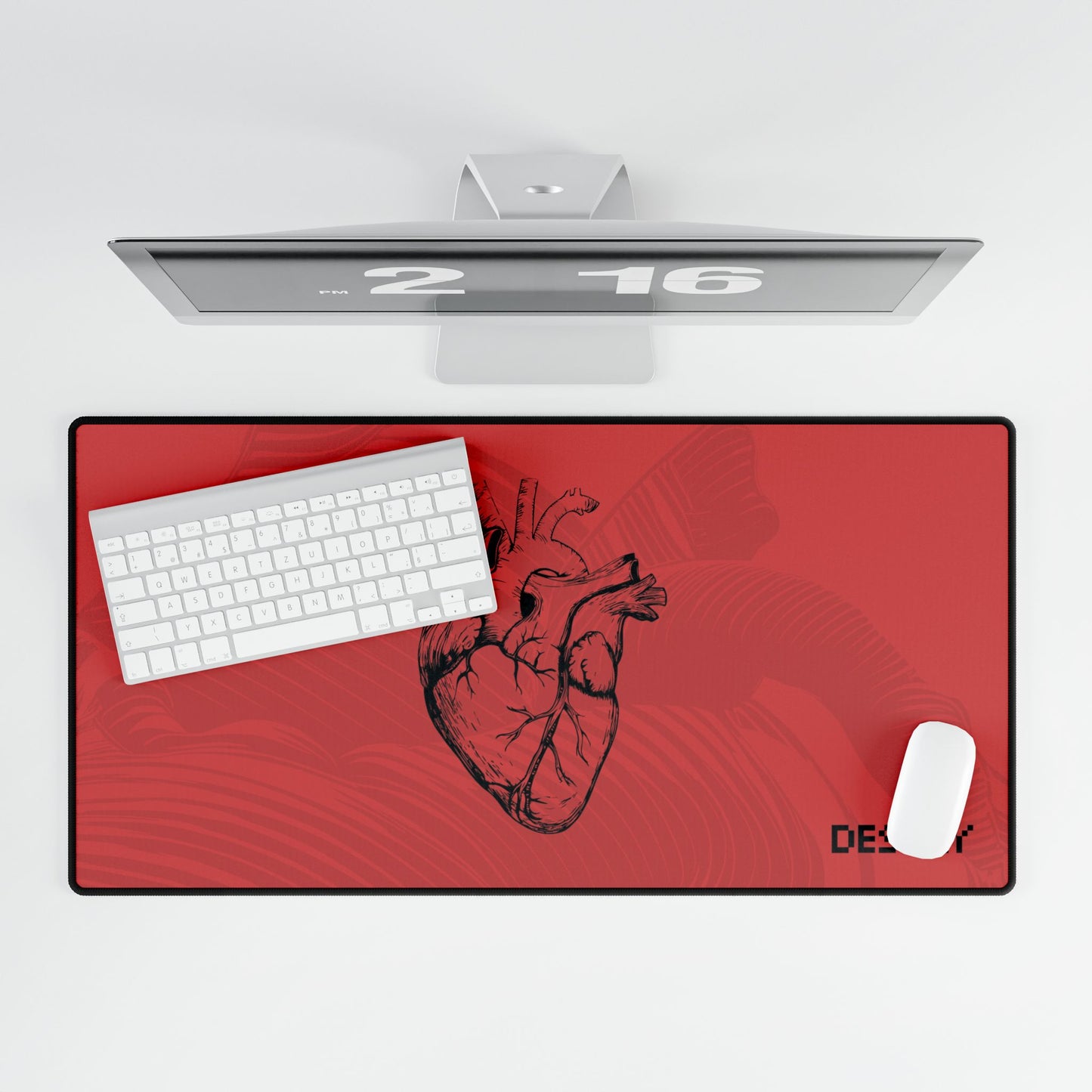 Heart Desk Mat