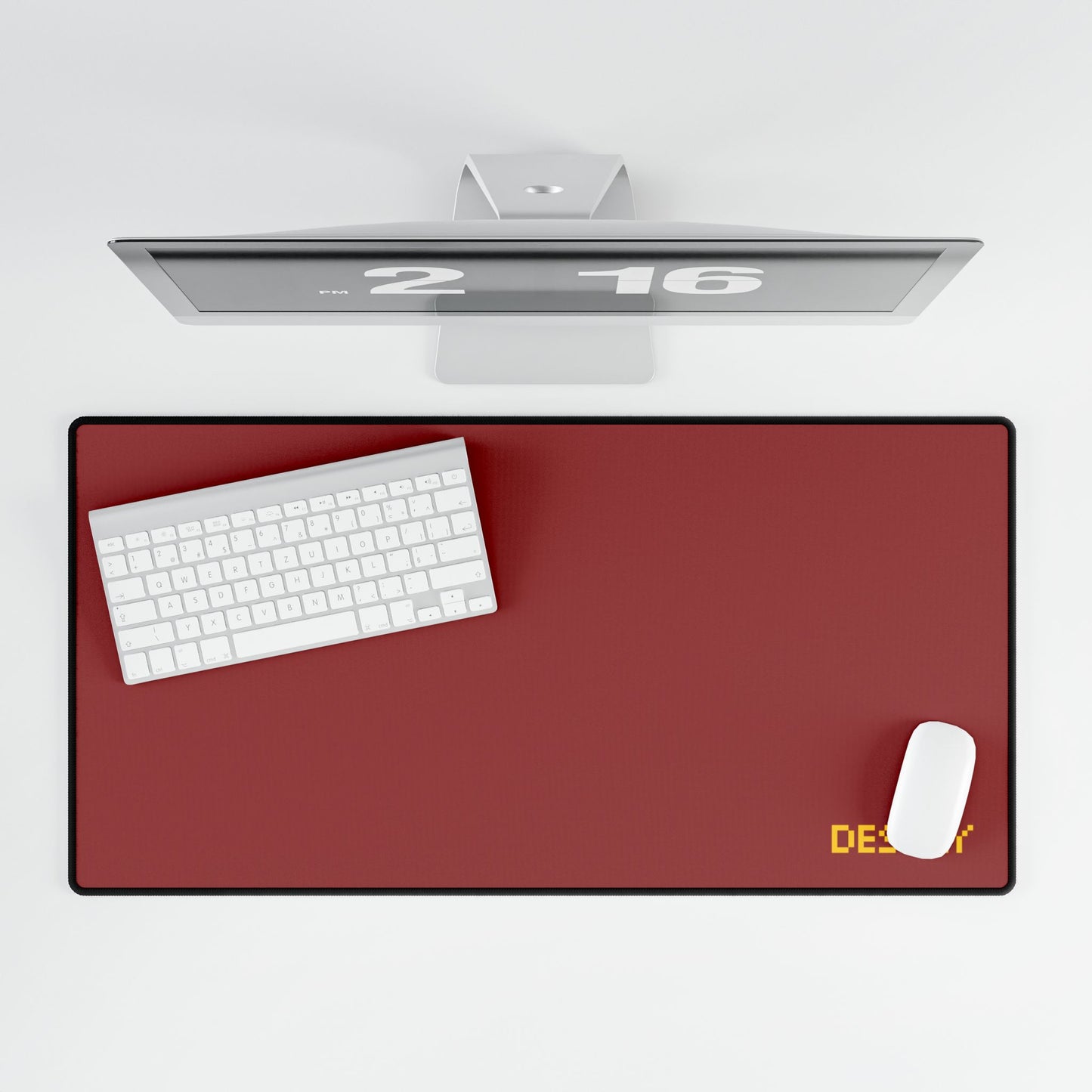 Red Desk Mat