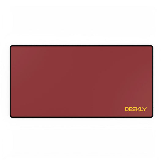 Red Desk Mat