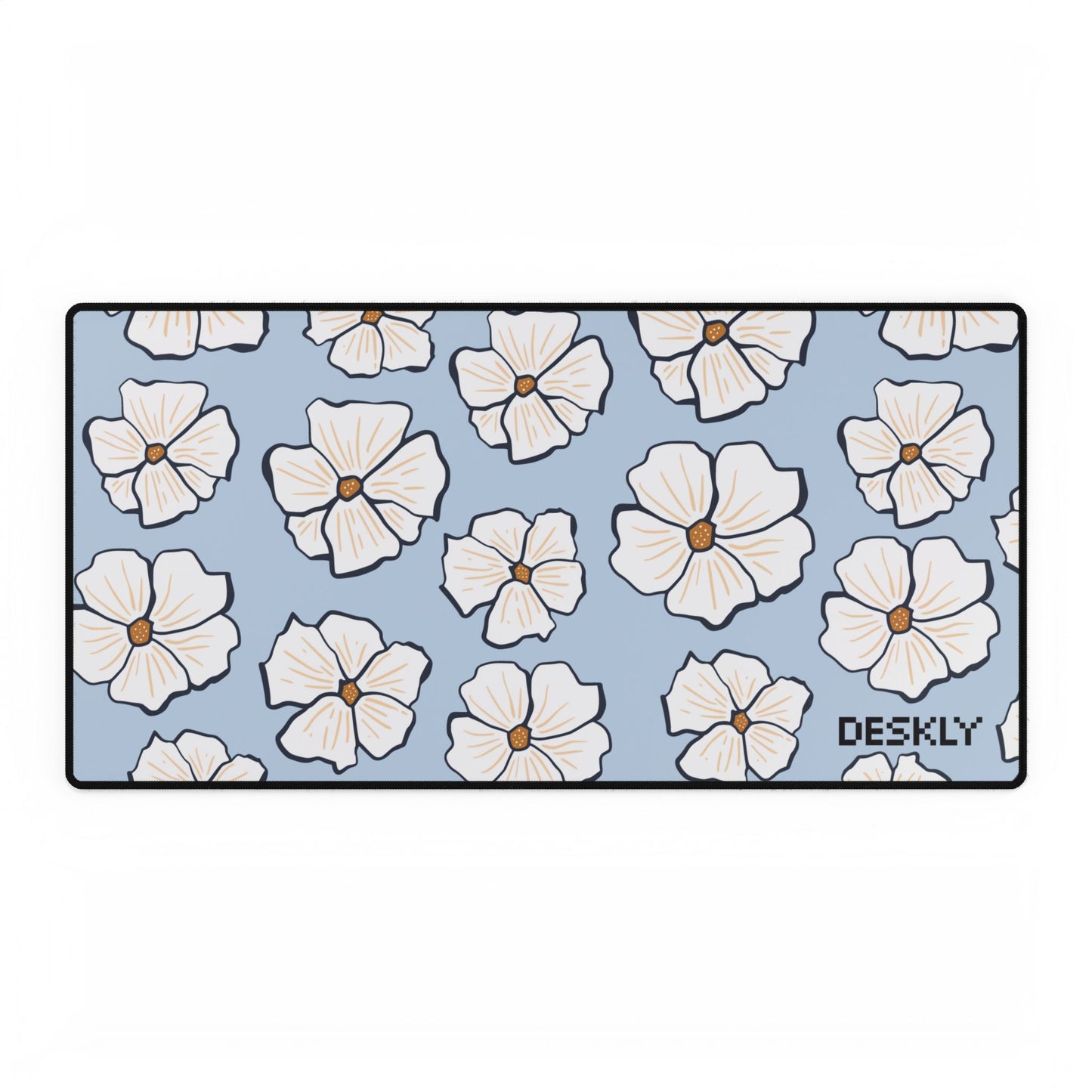 Floral Sky Desk Mat