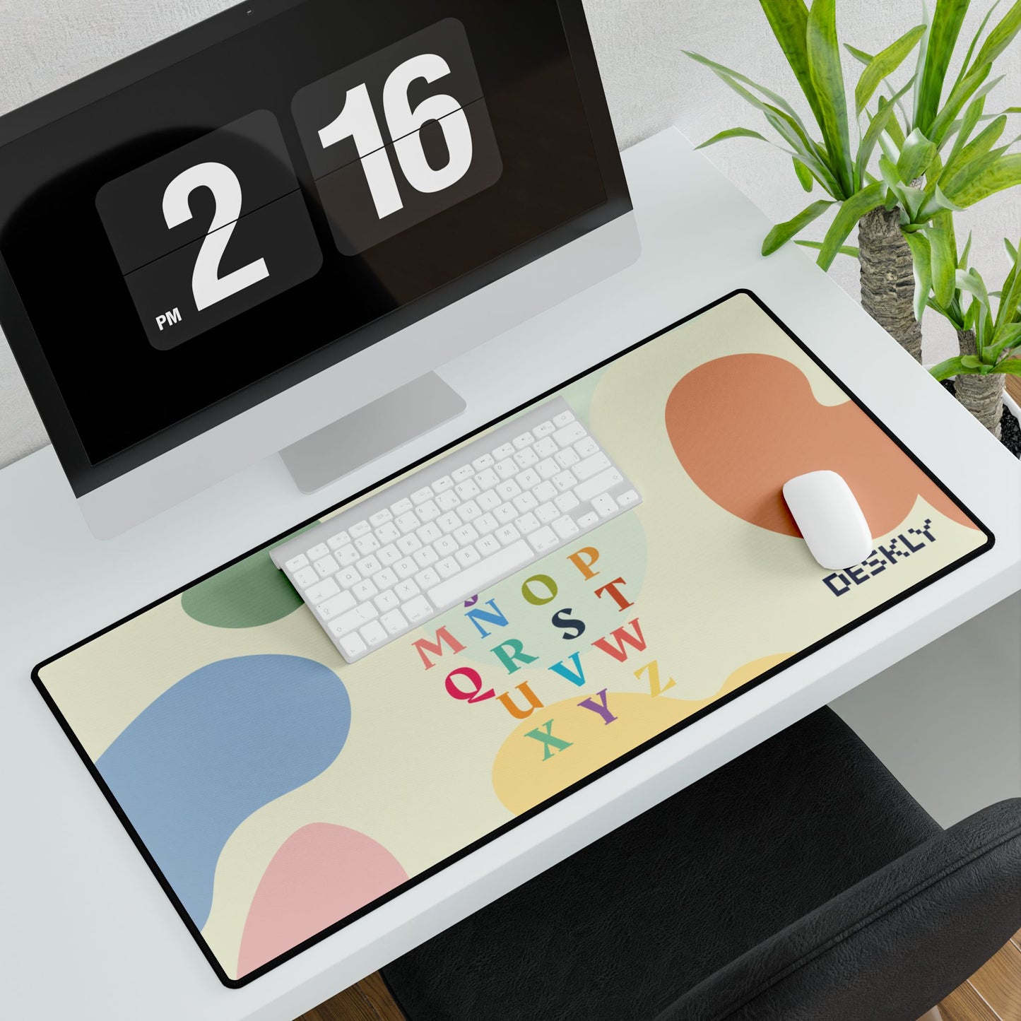 Colorful Alphabet Desk Mat