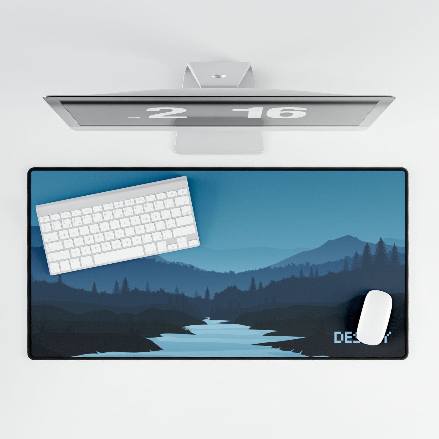 Blue Lake Desk Mat